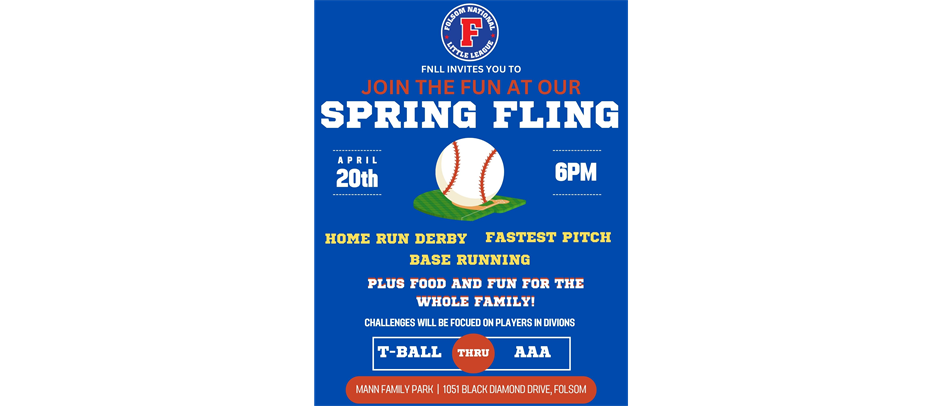 FNLL Spring Fling is coming!
